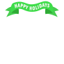 Banner Happy Holidays